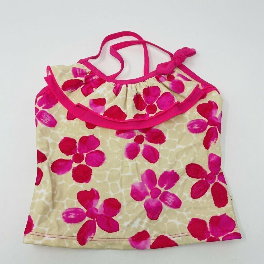 Floatimini 6/6X Racerback Floral Tankini Top 282